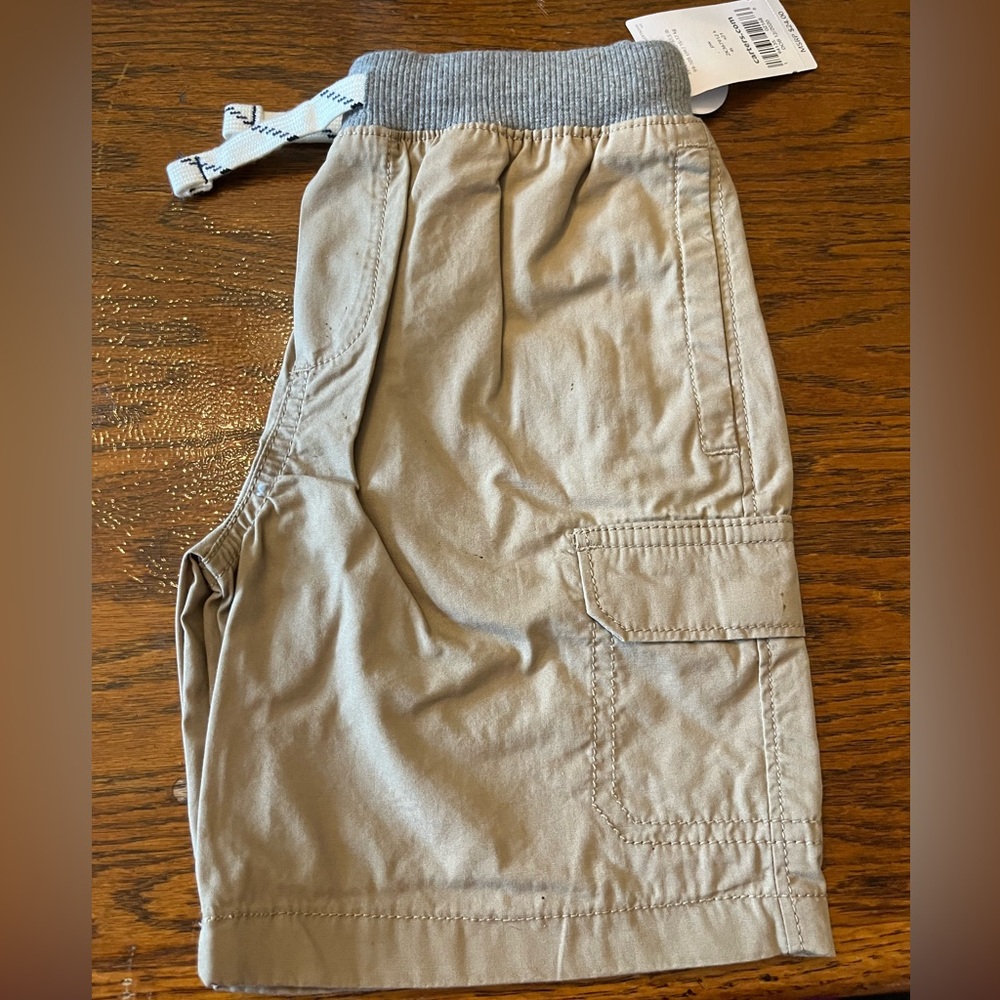 Carter's Tan Cargo Shorts for Kids - Picture 1 of 3